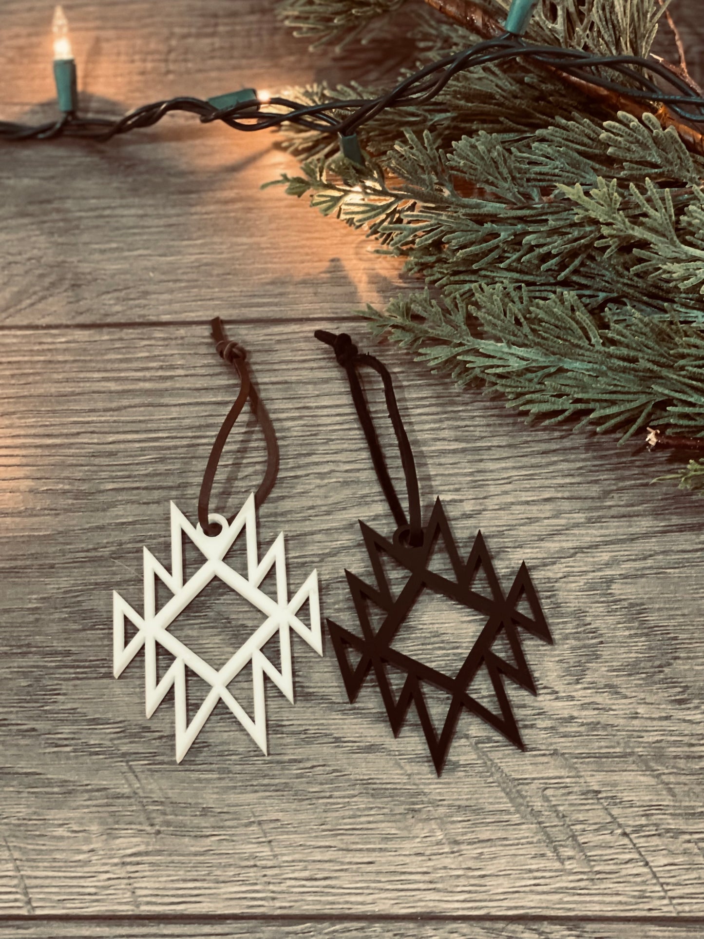 Triangle Acrylic Ornament