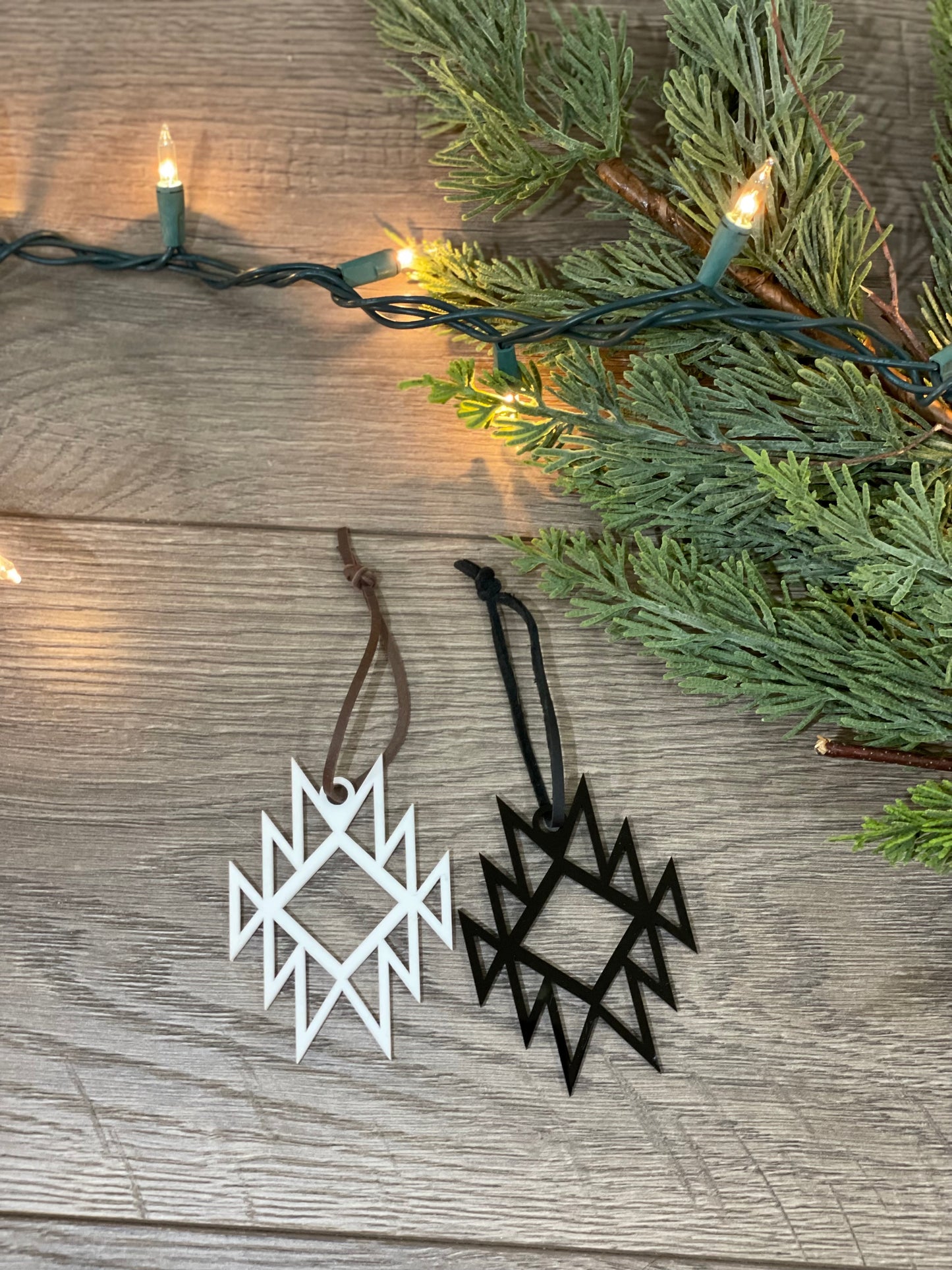Triangle Acrylic Ornament