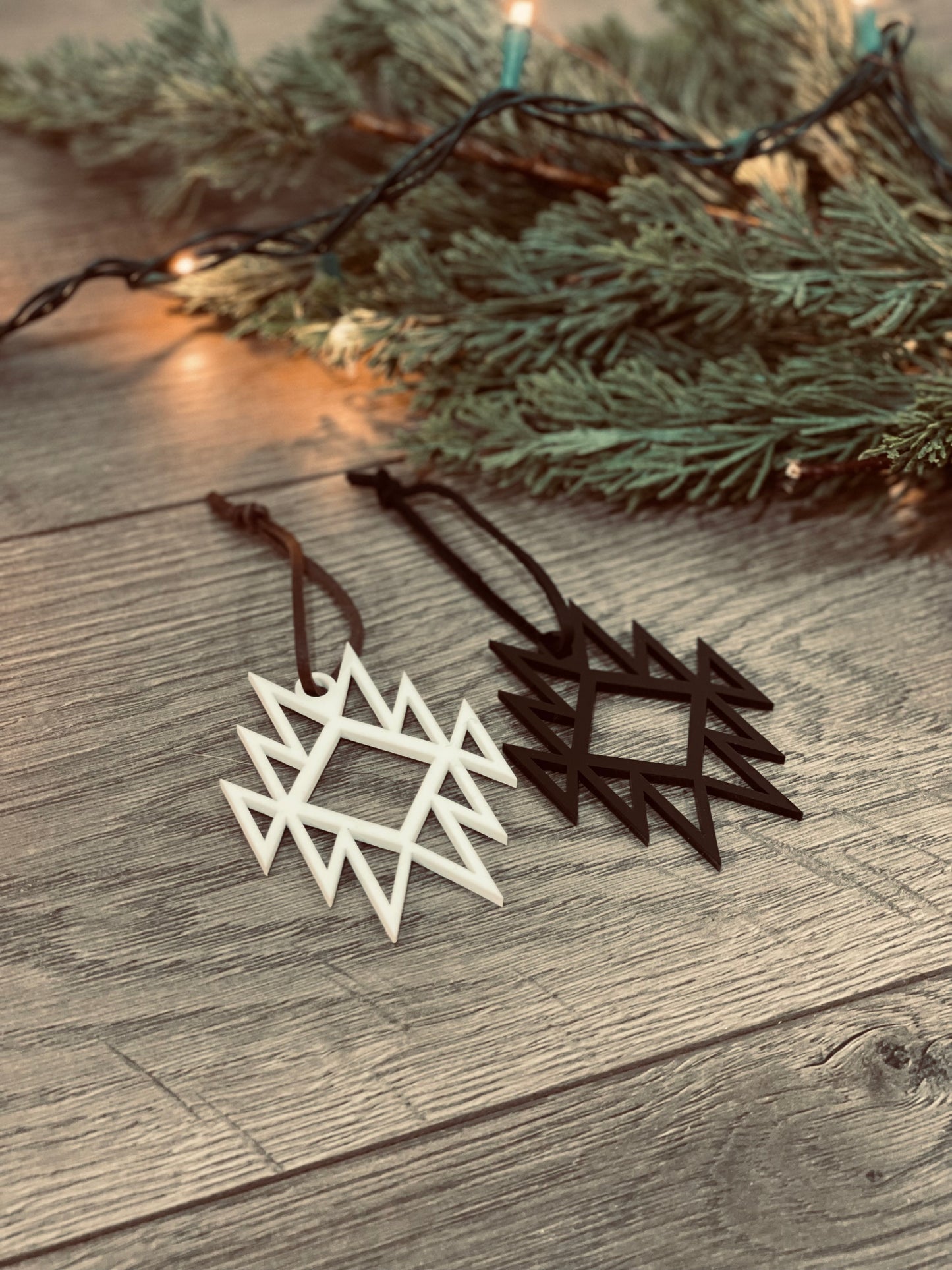 Triangle Acrylic Ornament