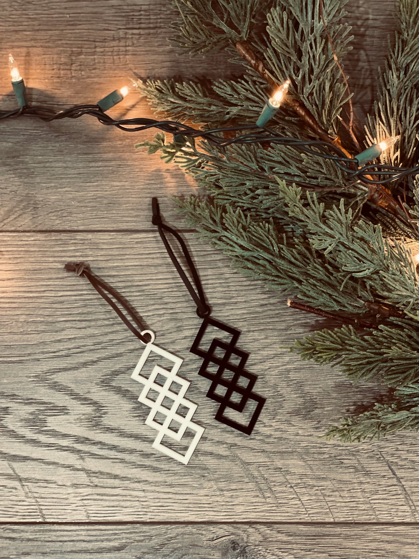 Square Acrylic Ornament