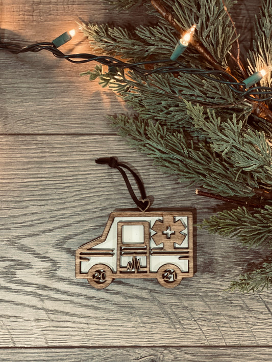 Ambulance Ornament