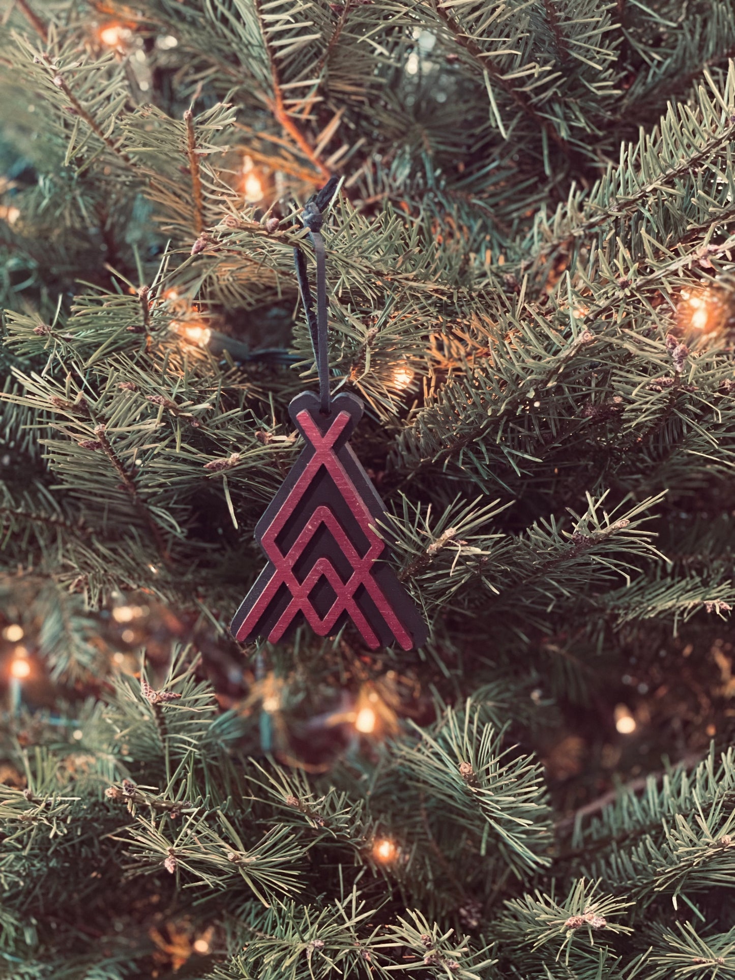 Teepee Double Layer Ornament