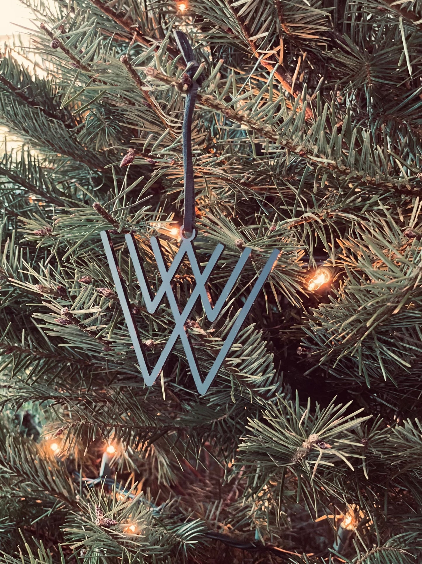 W Acrylic Ornament