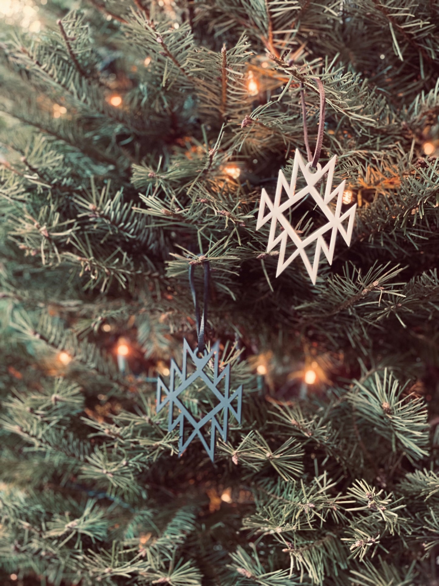 Triangle Acrylic Ornament