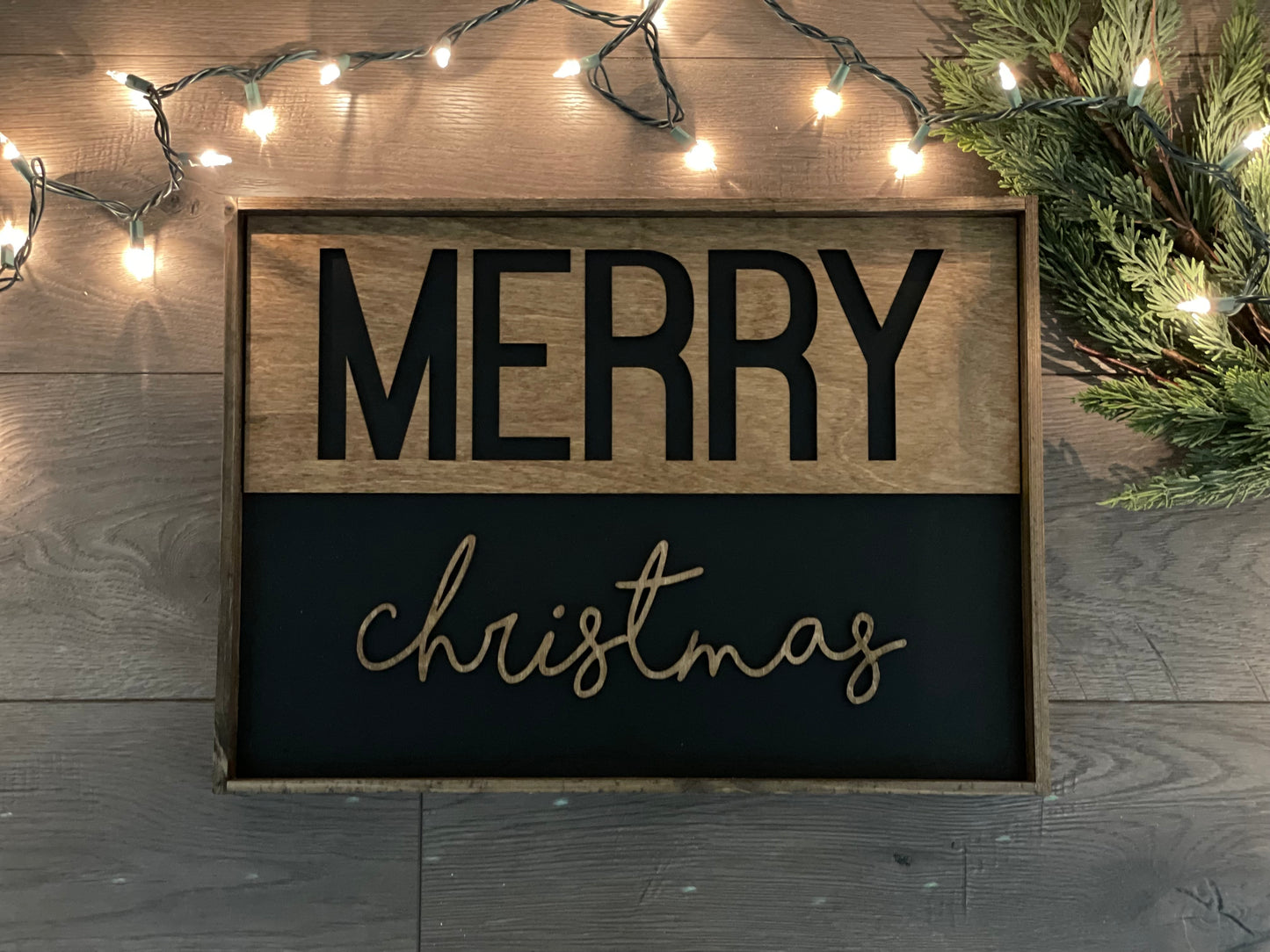 Merry Christmas Sign